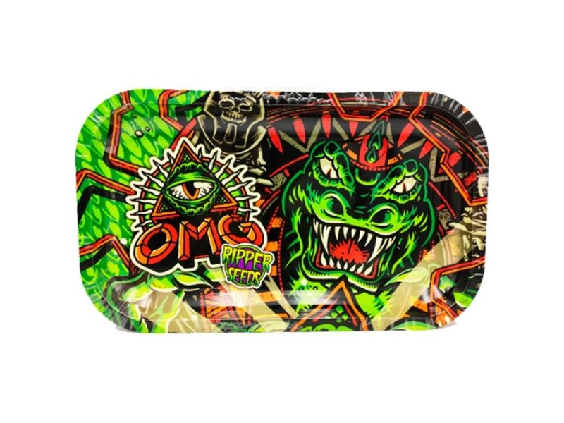 Ripper Seeds Bandeja De Armado Rolling Tray Small OMG